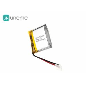 1C Discharge Current Lithium Polymer Power Pack , 703331 800mAh 3.7V Custom