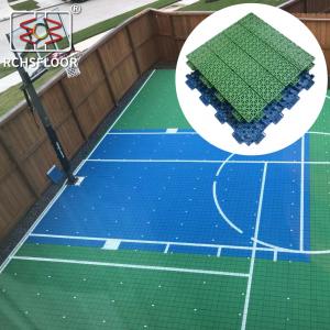 China Weatherproof PVC Interlocking Floor Tiles 7.5Lbs Shock Absorbing Interlocking Tiles on sale