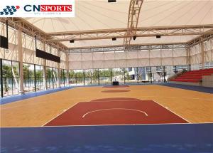 China Rubber Synthetic Basketball Court Flooring IAAF Anti Slip wholesale