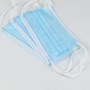 Buy cheap Antibacterial Adult 3 Ply Disposable Face Mask from wholesalers