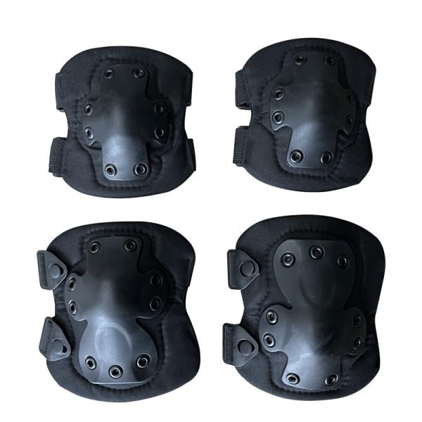 Universal Flexible Safety Elbow and Knee Guards for Body Protection