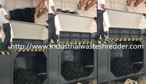 China Scrap Plastic Pallet Shredding Equipment Hydraulic Drive Customized Capacity wholesale