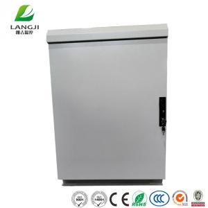China Metal Weatherproof 14U Outdoor Pole Mount Enclosure wholesale