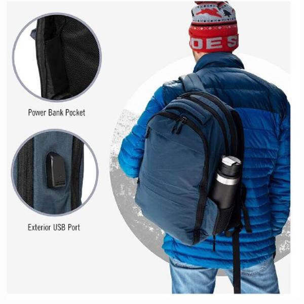 Travel Outdoor Backpack Fashion Student Laptop Backpack With With Usb Charging Interface