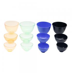 China Flexible Medical Rubber Mixing Bowl For Dental Lab Nonstick Impression Alginate wholesale