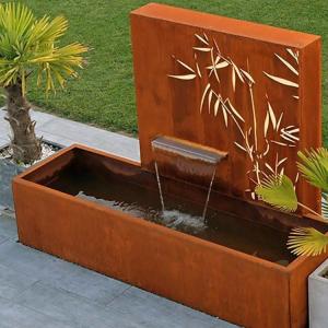 Buy cheap Anti Rust Outdoor Steel Fountain Sculpture Garden Water Statue Sculptures from wholesalers