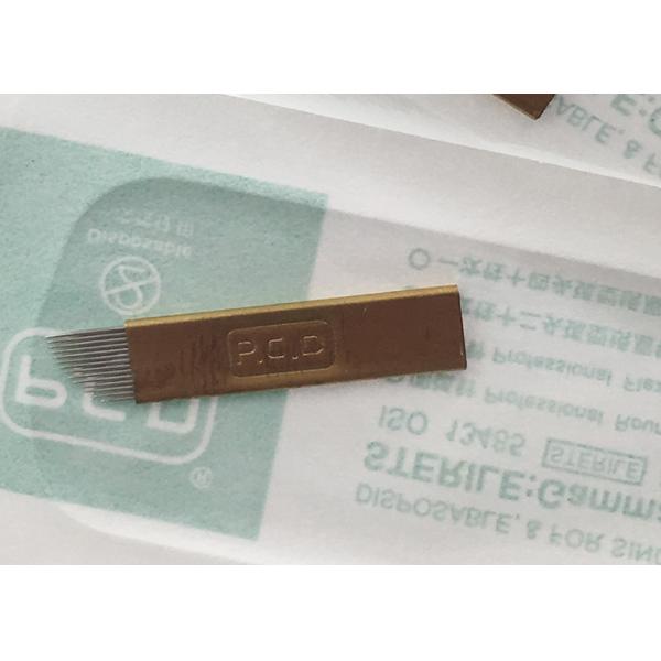 Custom Premade Sterile Manual Tattoo Pen Permanent Makeup Needles Liner