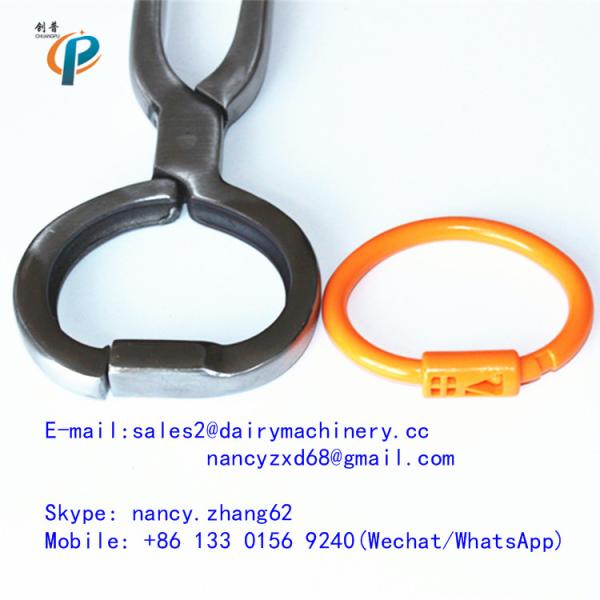 Plastic Bull Nose Ring , Dairy Farm Cow Nose Ring , Cattle Nylon Plastic Bullring