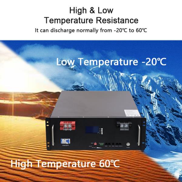 LiFePO4 51.2V 100Ah Lithium Ion Battery Module Solar Systems Battery Pack BM51100-100A