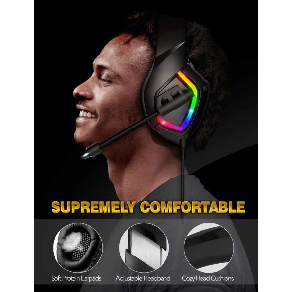 100mA 2.2kohm Onikuma K1B PS4 Noise Cancelling Headset