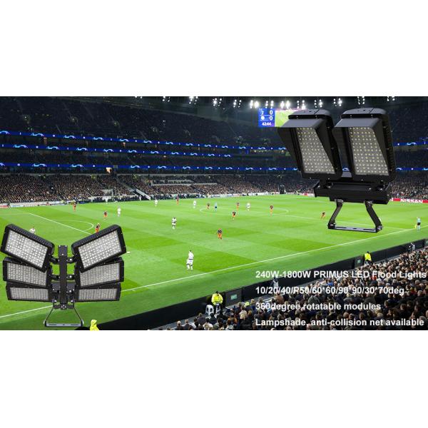 1200w led football floodlights IP66 sports stadium lighting with adjustable modules