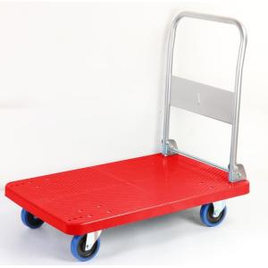 China 300kg hand cart platform truck flatbed trolley wholesale