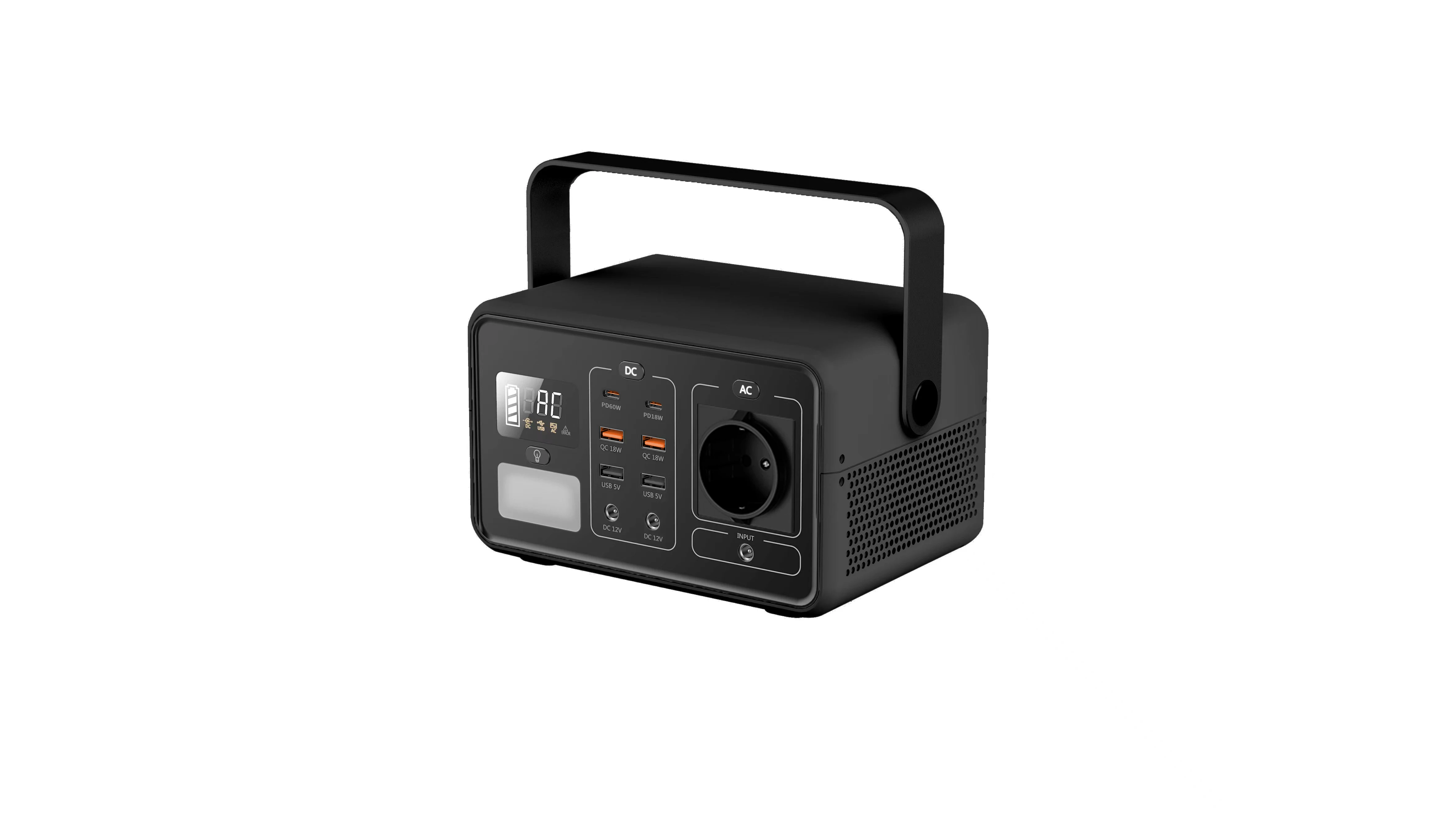 200W Solar Emergency Portable Power Station Generator For Outdoor Camping Hiking