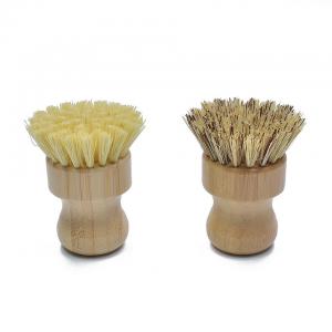 China ODM Kitchen Wooden Handle Coconut Bristle Brush Bulk For Pan Pot Cleaning on sale