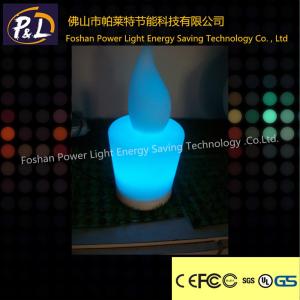 China Rechargeable RGB LED Decorative Candle Lamp on sale