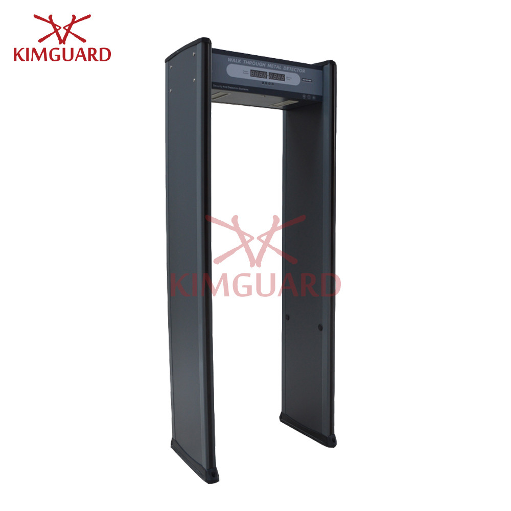 6 Zone Security Metal Detectors , Body Walk Through Scanner Factories Hardware