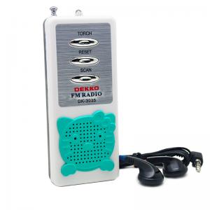 China Mini Pocket FM Speaker Radio Speaker 108MHz 22mm Outdoor Plastic wholesale