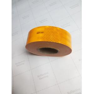 China High Visibility Vehicle DOT-C2 Conspicuity Reflective Material Tape Sticker 5CM For Custom Traffic Signs on sale