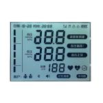 3.2 V Positive Transmissive HTN Segment Code LCD Blood Pressure Monitor