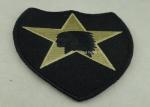 USA Military Personalised Embroidered Badges , Embroidery Custom Cloth Patches