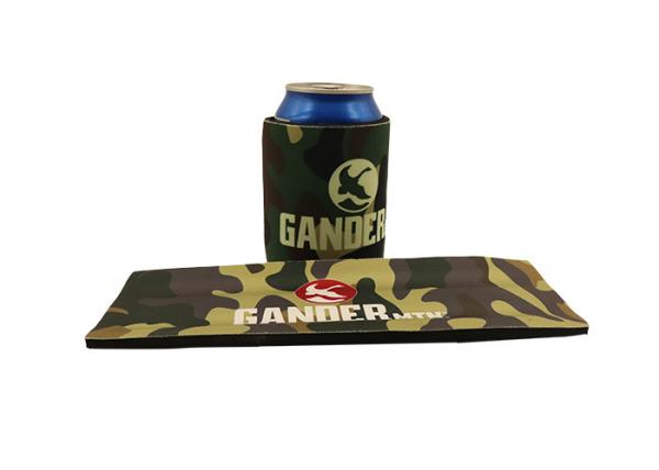 Quality 3mm Spring Personalized Beer Koozies ,  Picnic Beer Can Cooler Sleeve for sale