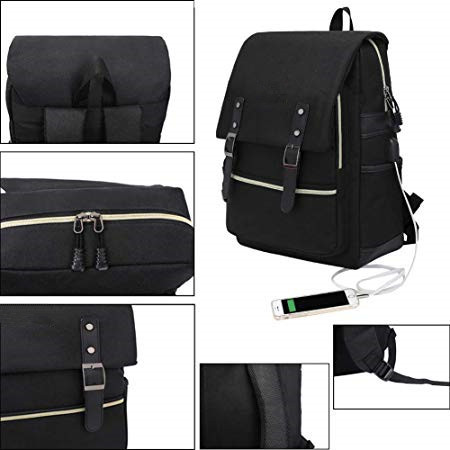 High End Ladies School Bag , Stylish Waterproof Computer Backpack Daily Use