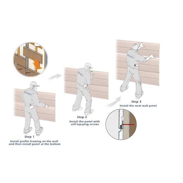 Ceiling Board Brick Lightweight Insulated Sandwich Wall Panels Building Materials