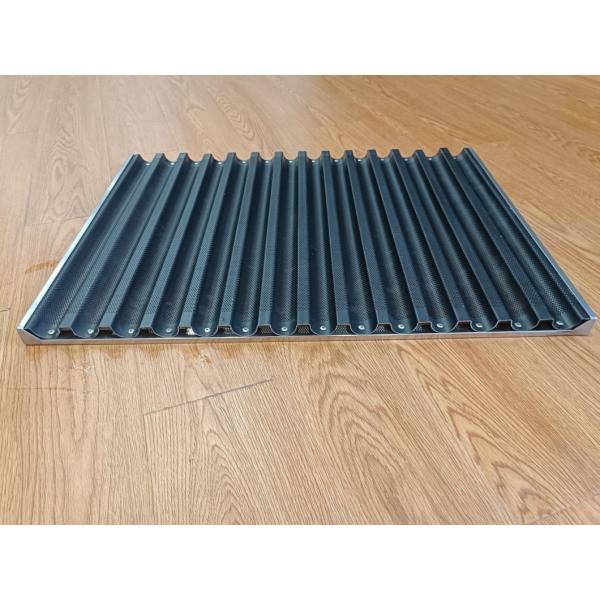 14 Moldes PARA Pan Frances Aluminum Baguette Baking Tray French Bread Tray