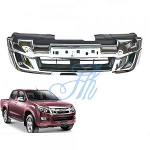 China 600P Pickup Front Bumper Grille Truck Electroplating ISUZU D-max NKR TFR Car Front Grills on sale