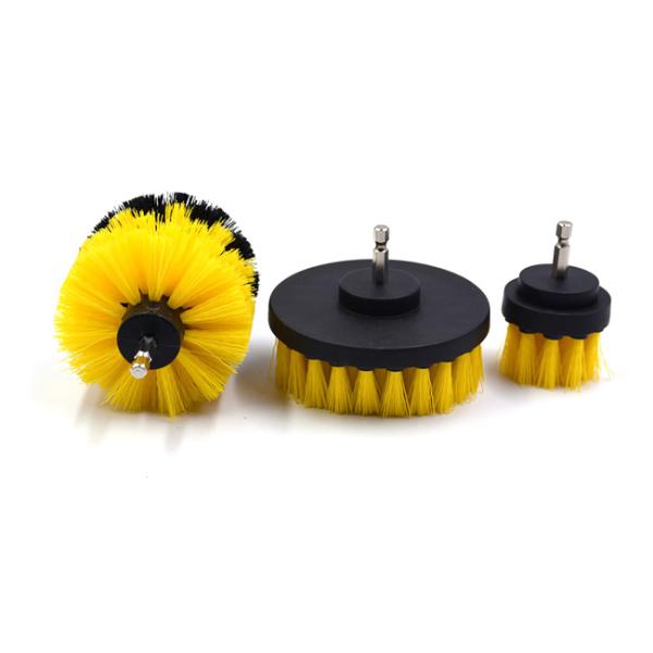 OEM Heavy Duty Drill Brush , Dirt Scrub Grout Cleaning Brush For Drill Excess