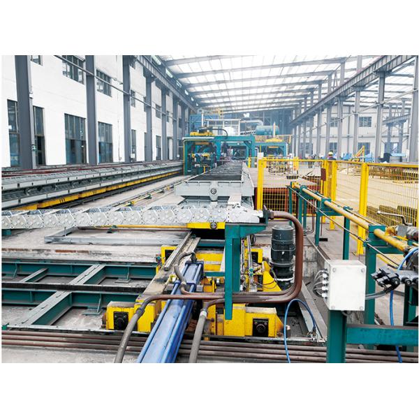 Static Pressure Automatic Flaskless Molding Machine Green Sand High Ability