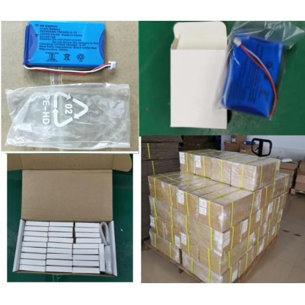 3.7V 300mAh Lithium Polymer Battery Pack IEC CB BIS KC MSDS UN38.3