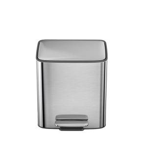 11.5L*2 Square Stainless Steel Soft Close Pedal Bin for Recycling and Waste