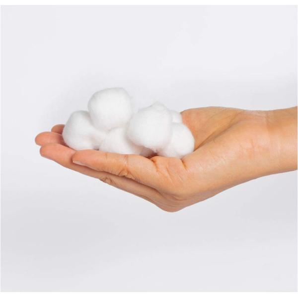 Sterile Cotton Wool Balls Medical Materials & Accessories Class III White Personal Care 100% Cotton 200 Pcs Per Bag