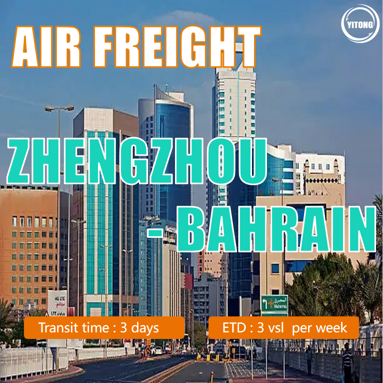China Air Freight Cargo From Zhengzhou To Bahrain BAH wholesale
