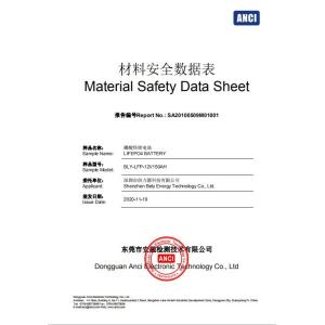 Shenzhen Bely Energy Technology Co., Ltd. Certifications