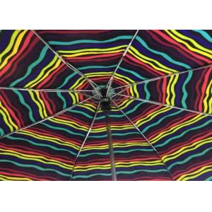 Compact Strong Travel Umbrella , Lightweight Travel Umbrella Rubber Caoted