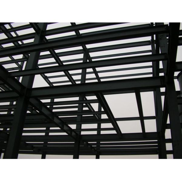 Pre Engineered Light Steel Structure Rubber Construction Factory Building Workshop