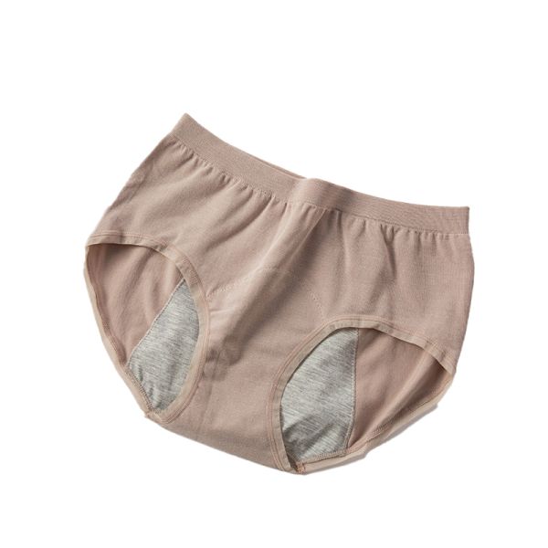 Menstrual Women Cotton Panties Leakproof Quickdry Flexible Fabric