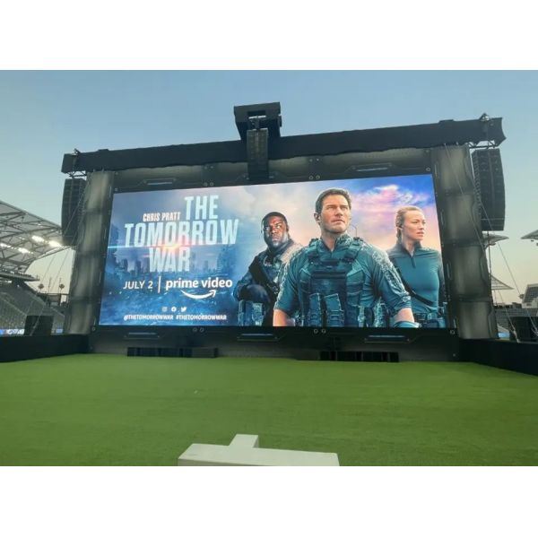 P3.91 Outdoor Rental LED Screen 500*1000mm Die Casting Cabinet