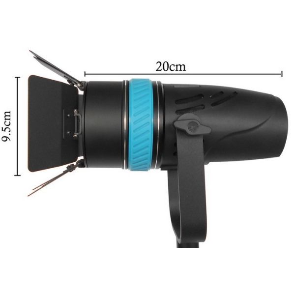 Compact & Lightweight Daylight 60W LED Fresnel Lights for Photographers & Videographers