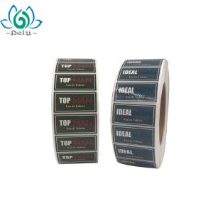 3x5cm Eau De Toilette Adhesive Vinyl Stickers , Perfume Bottle Stickers