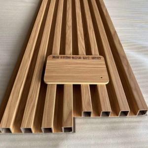 China Customized Wood Grain Pvc Wpc Wall Panels Designs For Decoration 170*20mm wholesale