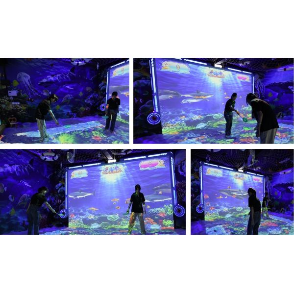 Simulate Ocean Immersive Effects Joyful Beach Interactive Projection Games