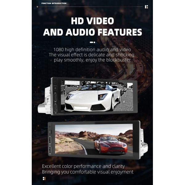 1G/2G RAM 6.86 Inch HD IPS Screen SW150 Car Stereo Radio with Mirrorlink and FM Radio