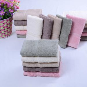 China 100% Cotton High End Luxury Home&Hotel Plain Dyded  Bath Towel Face Towel Hand Towel Towel Set wholesale