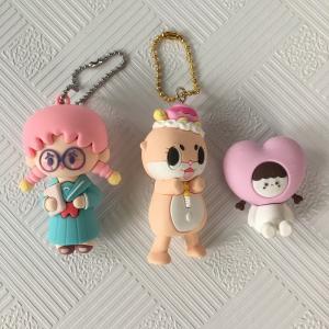 Exquisite Workmanship PVC Cute Key Ring Holder
