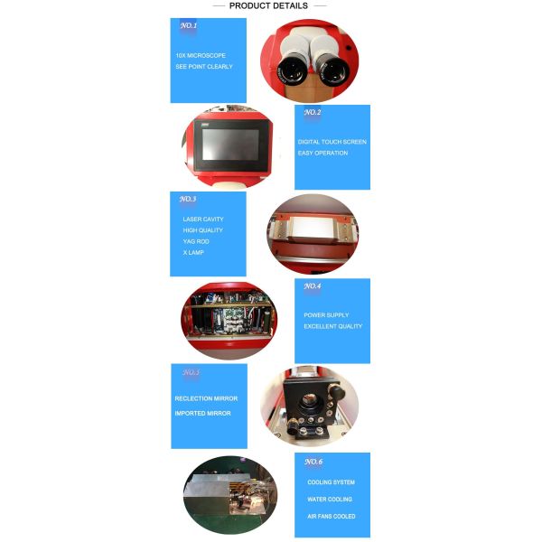 Portable Jewelry Laser Welding Machine 150W Micro Laser Soldering Machine