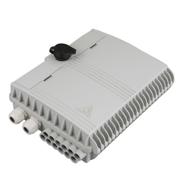 IP65 Waterproof Outdoor Fiber Optic NAP Box 12 Port Fiber Termination Box