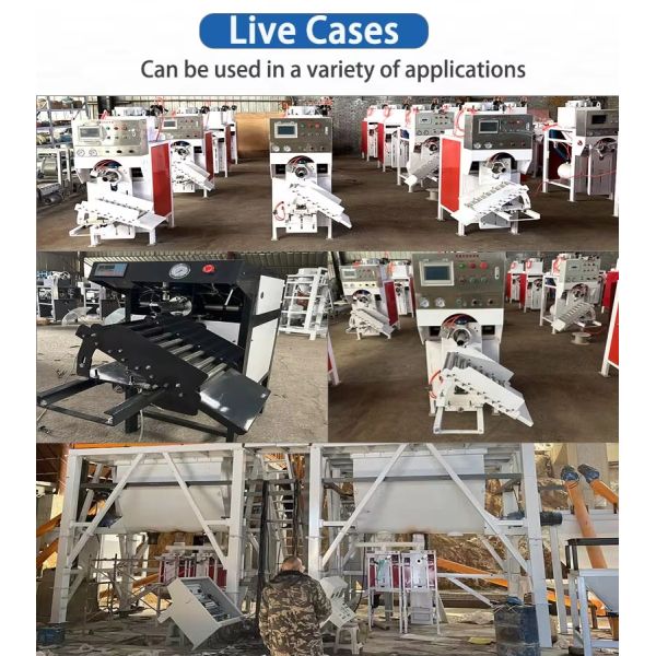 Putty Valve Bagging Machine Gypsum Powder Weighing And Filling Machine